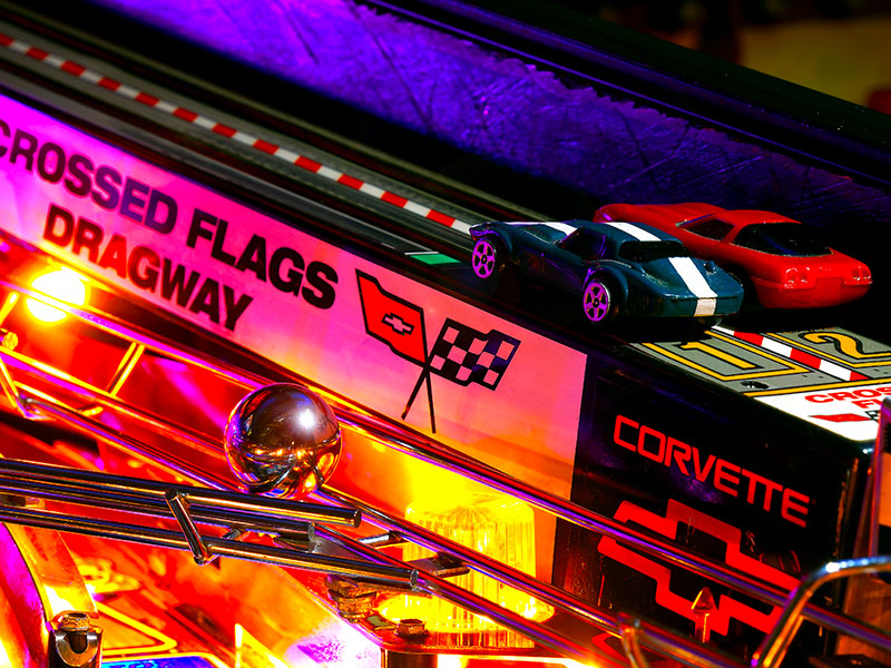 Corvette Pinball Machine - Ramps